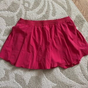 lululemon athletica Red Skirt